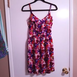 Lush Ruffle Cami Mini Dress